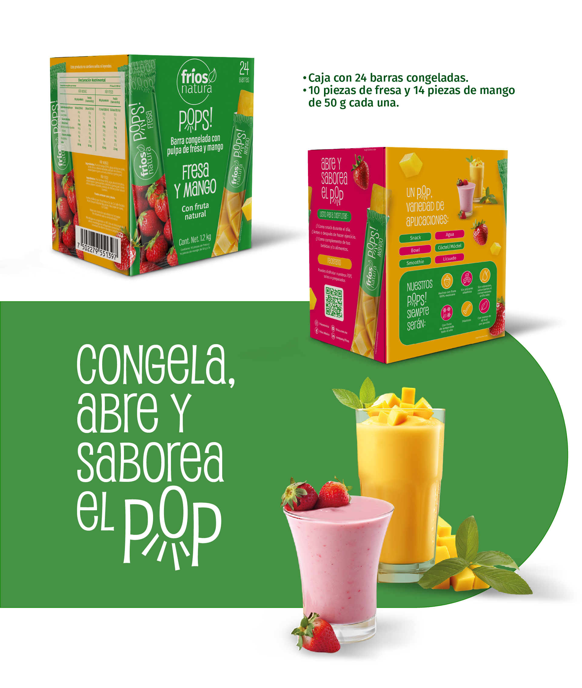Frios Natura Pops <p> ¡Cómpralo ya! </p>
Beneficios Hechos con fruta
100% mexicana Sin azúcares
añadidos Sin colorantes, saborizantes,
ni conservadores artificiales Con fruta
de temporada
todo el año Prácticos Con menos
de 25 kcal
por porción Hechos con fruta 100% mexicana Sin azúcares
añadidos Sin colorantes, saborizantes,
ni conservadores artificiales Con fruta
de temporada
todo el año Prácticos Con menos
de 25 kcal
por porción
Frutas Recetario Parfair
<p>
Ver más </p>
Licuado
<p>
Ver más </p>
Congelada Loca
<p>
Ver más
</p>
¡SíGUENOS! Política de privacidad
Copyright © 2025 frios.com.mx
All right reserved
Consulta términos y condiciones
¡SÍGUENOS! Política de privacidad
Copyright © 2025 frios.com.mx
All right reserved
Consulta términos y condiciones